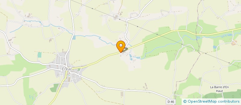 localisation de l'entreprise GROUPEMENT FONCIER AGRICOLE DU HAUT LAUNAY  EREAC