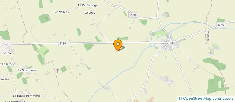 localisation de l'entreprise GROUPEMENT FONCIER AGRICOLE DU MESNIL  VOU