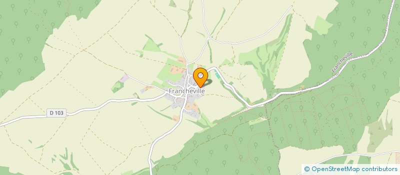 localisation de l'entreprise GROUPEMENT FONCIER AGRICOLE DU MOULIN A VENT  BLIGNY-LE-SEC