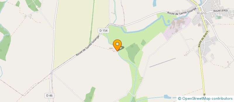 localisation de l'entreprise GROUPEMENT FONCIER AGRICOLE DU MOULIN DE L'ECORCE  RIANS