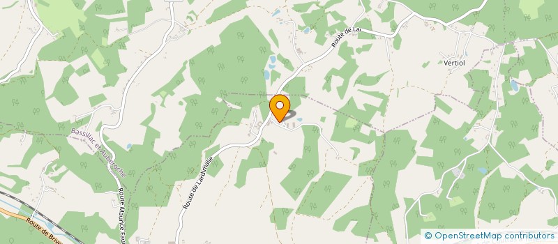 localisation de l'entreprise GROUPEMENT FONCIER AGRICOLE DU PARADIS  SAINT-PIERRE-DE-CHIGNAC