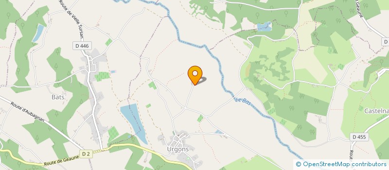 localisation de l'entreprise GROUPEMENT FONCIER AGRICOLE DU PAYRET  SAMADET