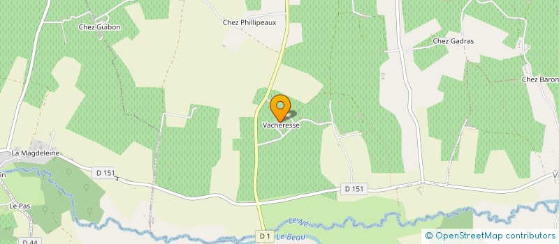 localisation de l'entreprise GROUPEMENT FONCIER AGRICOLE DU PETIT VILLAGE à BELLEVIGNE