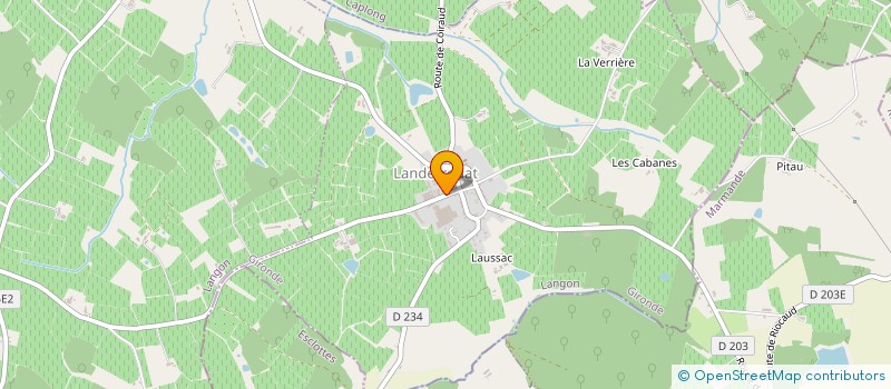 localisation de l'entreprise GROUPEMENT FONCIER AGRICOLE DU RAGON  LANDERROUAT