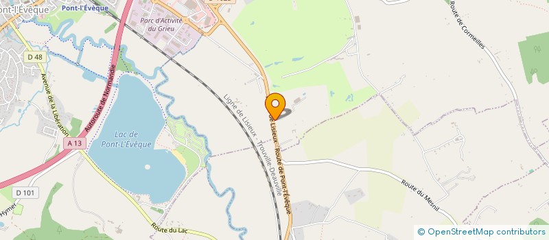 localisation de l'entreprise GROUPEMENT FONCIER AGRICOLE DU TREFLE  SAINT-JULIEN-SUR-CALONNE