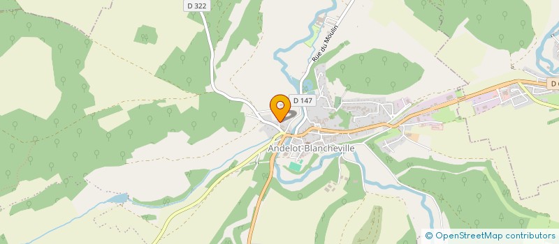 localisation de l'entreprise GROUPEMENT FONCIER AGRICOLE DU VIVIER à ANDELOT-BLANCHEVILLE