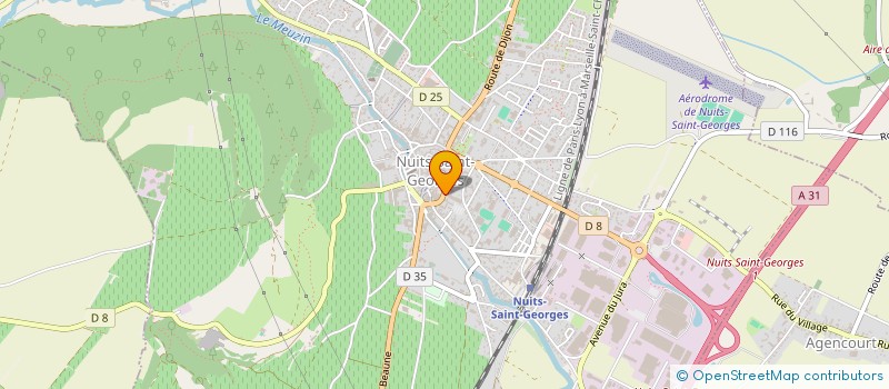 localisation de l'entreprise GROUPEMENT FONCIER AGRICOLE DUFOULEUR à NUITS-SAINT-GEORGES