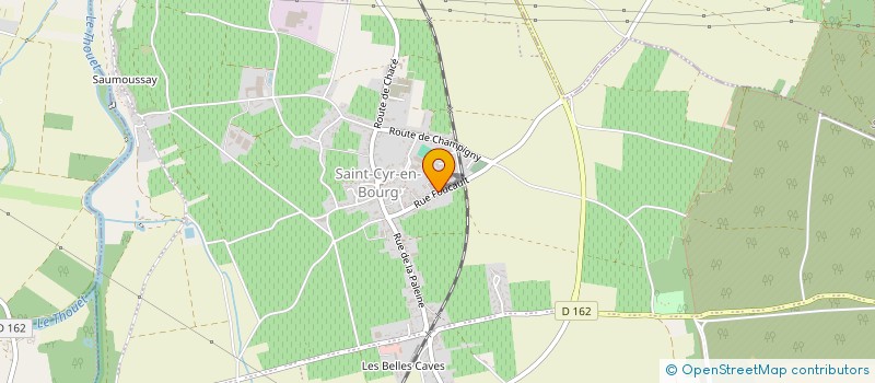 localisation de l'entreprise GROUPEMENT FONCIER AGRICOLE DUVEAU-BRETON  BELLEVIGNE-LES-CHATEAUX