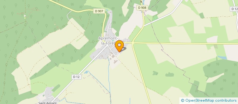 localisation de l'entreprise GROUPEMENT FONCIER AGRICOLE EK-AR à BUXIERES-SOUS-LES-COTES