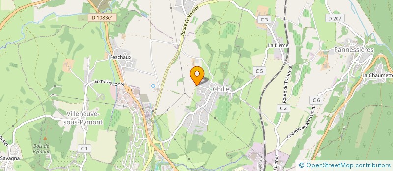 localisation de l'entreprise GROUPEMENT FONCIER AGRICOLE EMMANUEL MILLOT  CHILLE