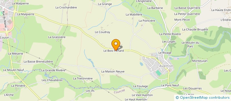 localisation de l'entreprise GROUPEMENT FONCIER AGRICOLE EPCC  AVERTON