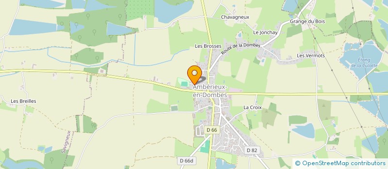 localisation de l'entreprise GROUPEMENT FONCIER AGRICOLE ETANG DE FENONIERE  LE PLANTAY