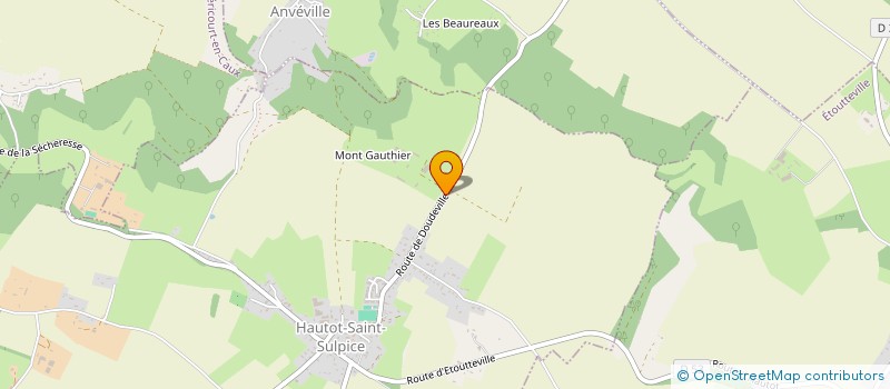 localisation de l'entreprise GROUPEMENT FONCIER AGRICOLE EUDIER  HAUTOT-SAINT-SULPICE