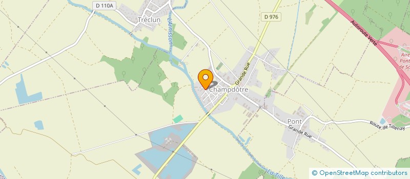 localisation de l'entreprise GROUPEMENT FONCIER AGRICOLE FARCY  CHAMPDOTRE