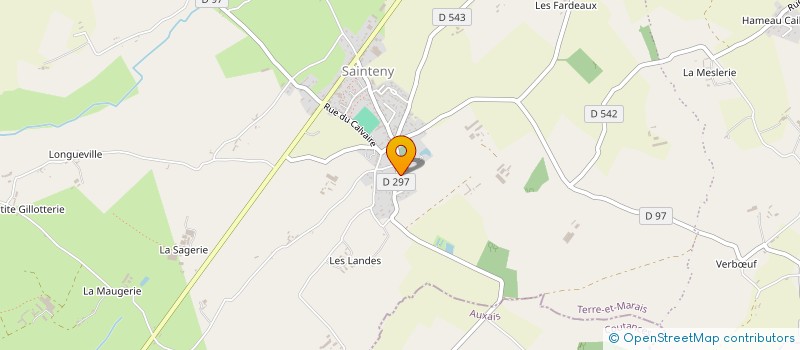 localisation de l'entreprise GROUPEMENT FONCIER AGRICOLE FHEL  TERRE-ET-MARAIS