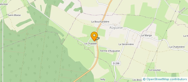localisation de l'entreprise GROUPEMENT FONCIER AGRICOLE FILLATRE à BONNEFOI