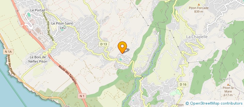 localisation de l'entreprise GROUPEMENT FONCIER AGRICOLE FONN-SAB  SAINT-LEU