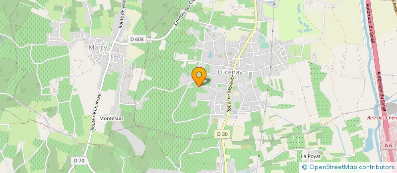 localisation de l'entreprise GROUPEMENT FONCIER AGRICOLE FOURRICHON & COMPAGNONS 2010  LUCENAY