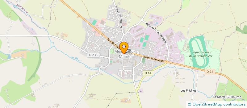 localisation de l'entreprise GROUPEMENT FONCIER AGRICOLE GAIA  BAZOUGERS