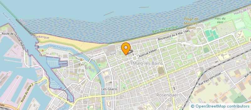 localisation de l'entreprise GROUPEMENT FONCIER AGRICOLE GASTON RINGO à DUNKERQUE