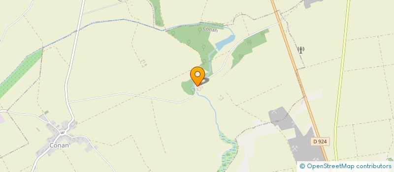 localisation de l'entreprise GROUPEMENT FONCIER AGRICOLE GAULANDEAU  CONAN