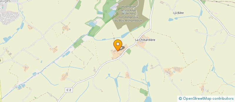 localisation de l'entreprise GROUPEMENT FONCIER AGRICOLE GELITERRA  BEAUPREAU-EN-MAUGES