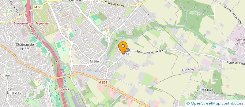 localisation de l'entreprise GROUPEMENT FONCIER AGRICOLE GFA KASEL DROUART  BALMA