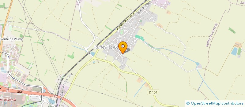 localisation de l'entreprise GROUPEMENT FONCIER AGRICOLE GIPSY  RUFFEY-LES-ECHIREY