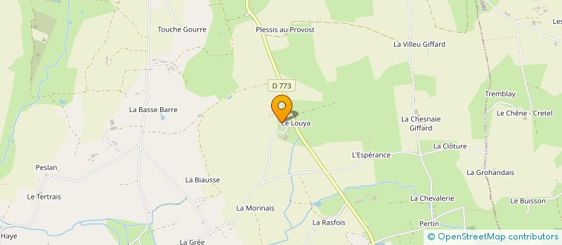 localisation de l'entreprise GROUPEMENT FONCIER AGRICOLE GUIBLIN  GAEL