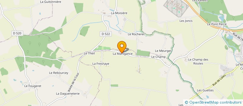 localisation de l'entreprise GROUPEMENT FONCIER AGRICOLE GUITER à MIEUXCE