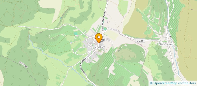 localisation de l'entreprise GROUPEMENT FONCIER AGRICOLE HERITIERS MAZILLY  MELOISEY