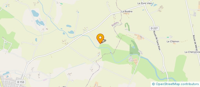 localisation de l'entreprise GROUPEMENT FONCIER AGRICOLE HESTEAU  BALLOTS