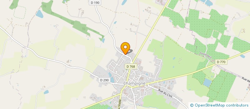 localisation de l'entreprise GROUPEMENT FONCIER AGRICOLE HEULIN-BOBINEAU  LES HAUTS-D'ANJOU