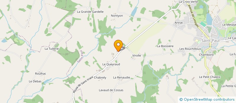 localisation de l'entreprise GROUPEMENT FONCIER AGRICOLE ISABELLE ROUDAUD-DUBOIS  SAINT PAUL