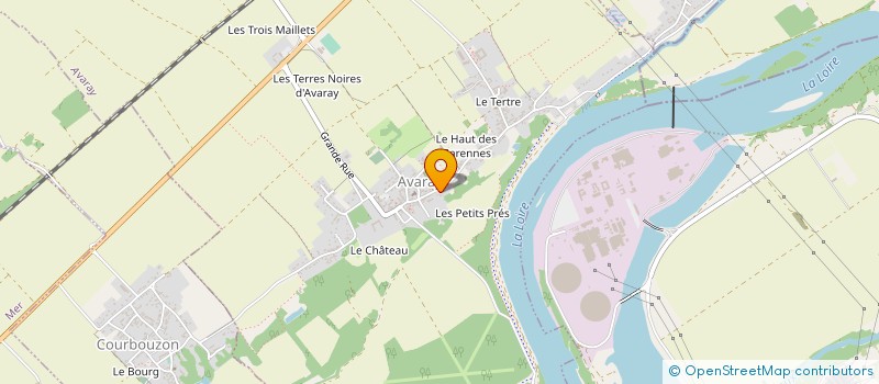 localisation de l'entreprise GROUPEMENT FONCIER AGRICOLE J.S.V.  COURBOUZON