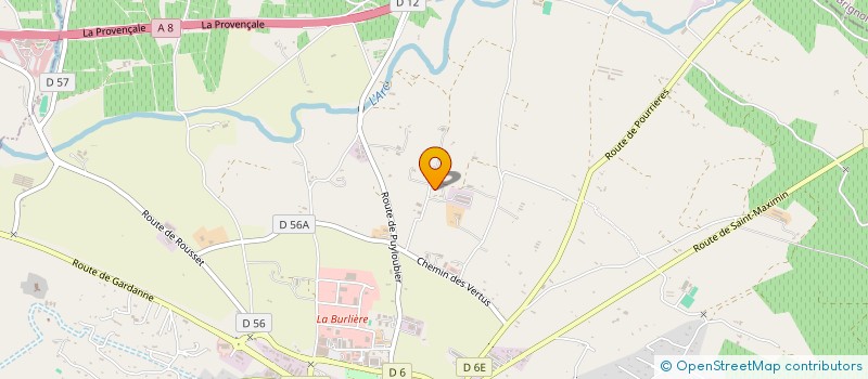 localisation de l'entreprise GROUPEMENT FONCIER AGRICOLE JAUFFRET  TRETS