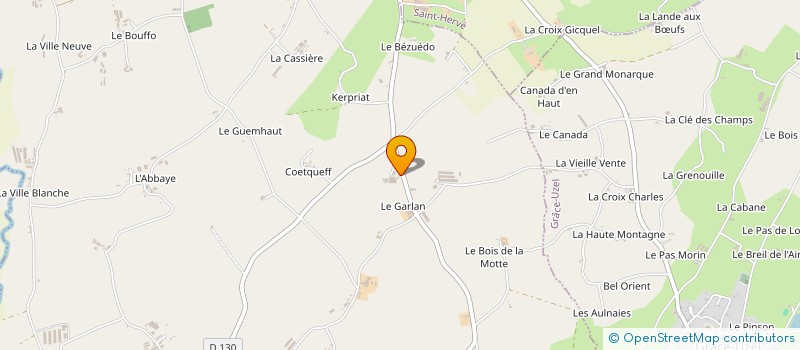 localisation de l'entreprise GROUPEMENT FONCIER AGRICOLE JOUAN  SAINT-THELO