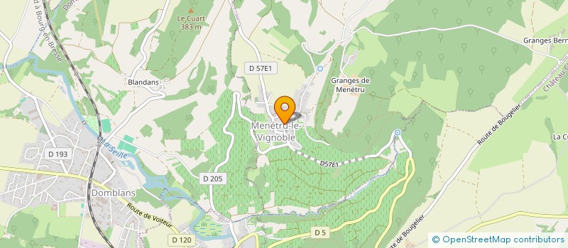 localisation de l'entreprise GROUPEMENT FONCIER AGRICOLE L'ACROBATE  MENETRU-LE-VIGNOBLE