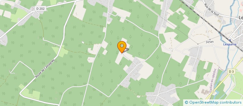 localisation de l'entreprise GROUPEMENT FONCIER AGRICOLE L'ANCRE PAYSANNE  GAILLAN-EN-MEDOC