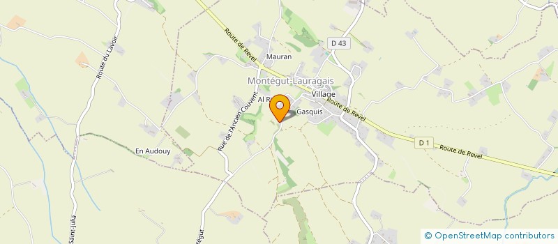 localisation de l'entreprise GROUPEMENT FONCIER AGRICOLE L'ESCRIMAYRE  SAINT-FELIX-LAURAGAIS