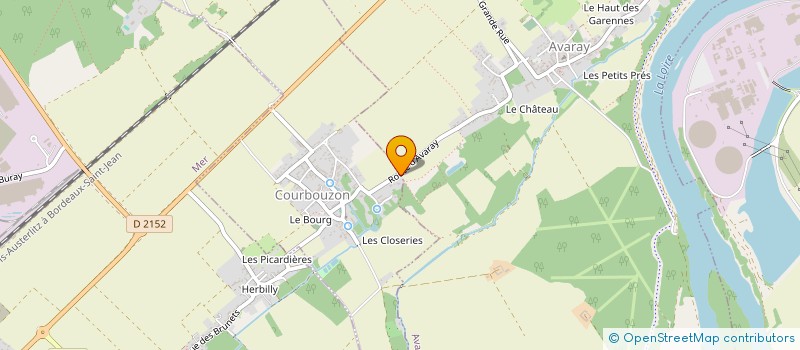 localisation de l'entreprise GROUPEMENT FONCIER AGRICOLE L'ETOILE DU CARROIR  COURBOUZON