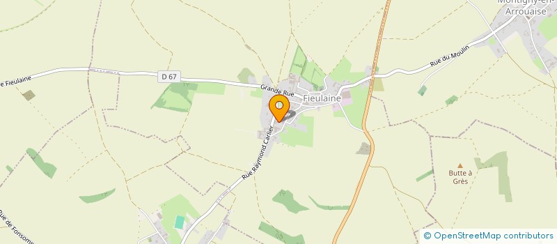 localisation de l'entreprise GROUPEMENT FONCIER AGRICOLE L.H.  FIEULAINE