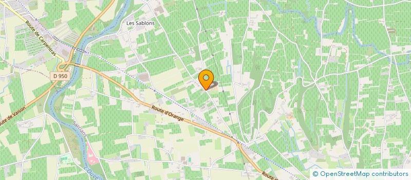 localisation de l'entreprise GROUPEMENT FONCIER AGRICOLE LA COMBE  SARRIANS