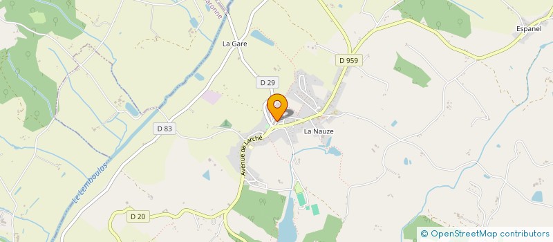 localisation de l'entreprise GROUPEMENT FONCIER AGRICOLE LA FERME DU TUC  VAZERAC