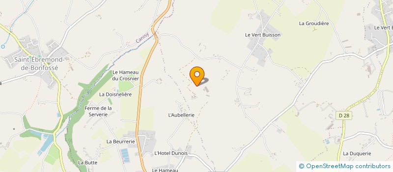 localisation de l'entreprise GROUPEMENT FONCIER AGRICOLE LA HARDIERE  BOURGVALLEES