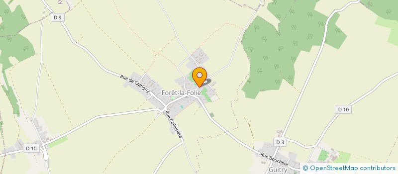 localisation de l'entreprise GROUPEMENT FONCIER AGRICOLE LA HAUMIERE  VEXIN-SUR-EPTE