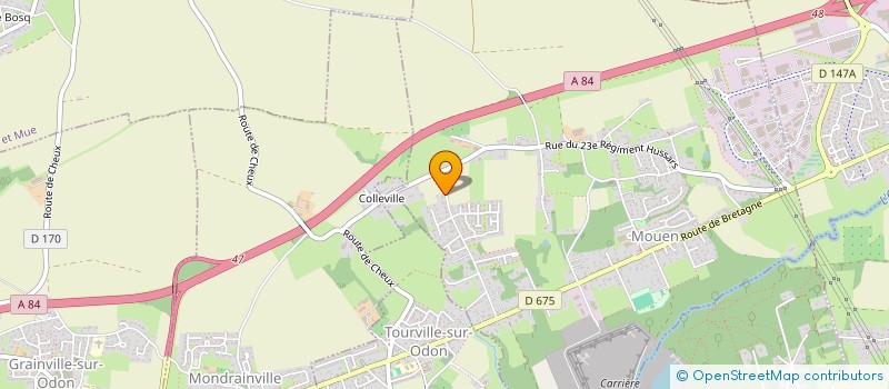 localisation de l'entreprise GROUPEMENT FONCIER AGRICOLE LA MARGASSE  MOUEN