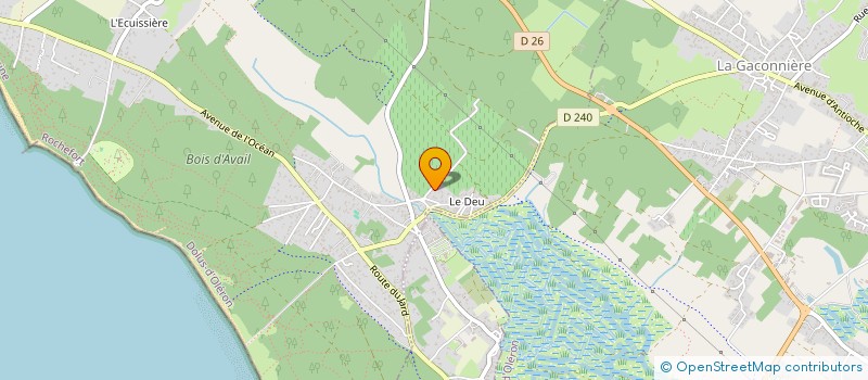 localisation de l'entreprise GROUPEMENT FONCIER AGRICOLE LA PAREE  DOLUS-D OLERON