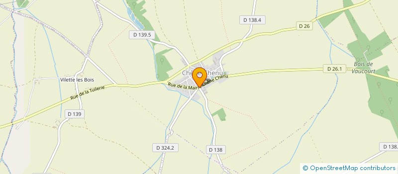 localisation de l'entreprise GROUPEMENT FONCIER AGRICOLE LA PERRUCHE à TREMBLAY-LES-VILLAGES