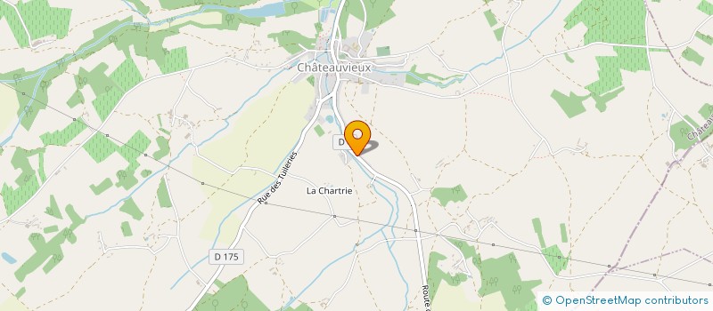 localisation de l'entreprise GROUPEMENT FONCIER AGRICOLE LA PLACE  CHATEAUVIEUX